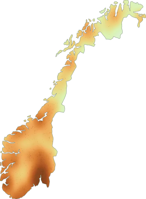 Utbredelseskart for Kamfluesopp-gruppen