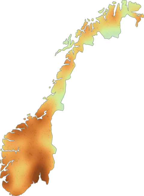 Utbredelseskart for Lakssopp