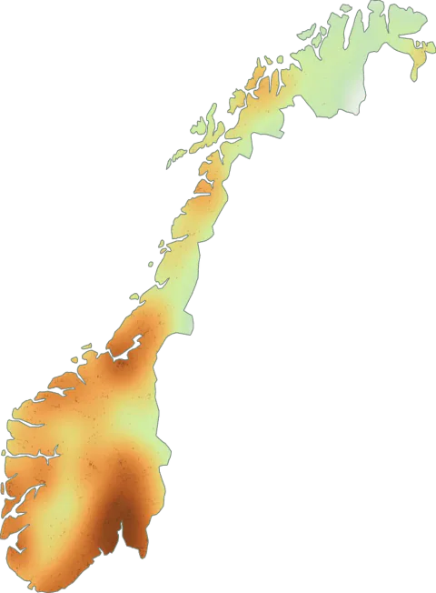 Utbredelseskart for Steinsopp